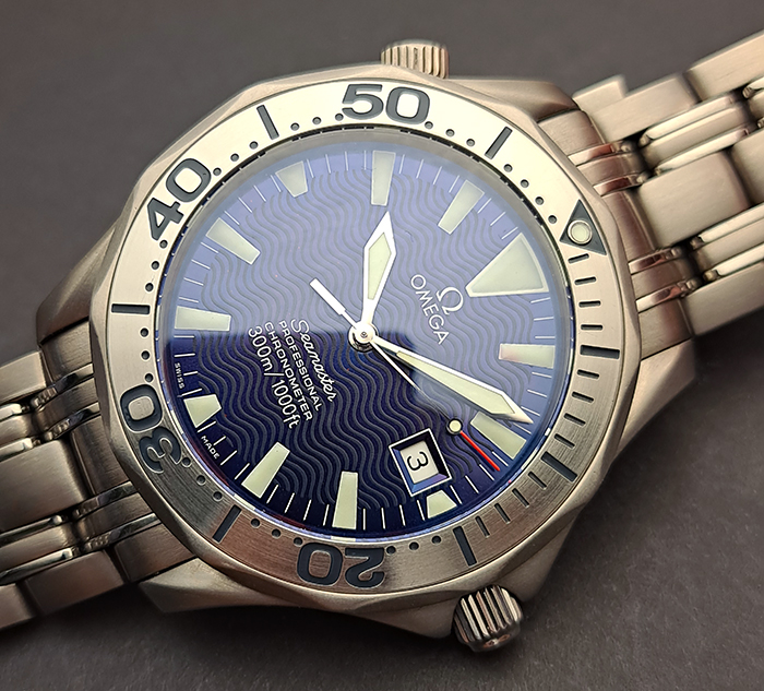 Omega Seamaster Professional 300M Chronometer Titanium Wristwatch Ref. 2231.80